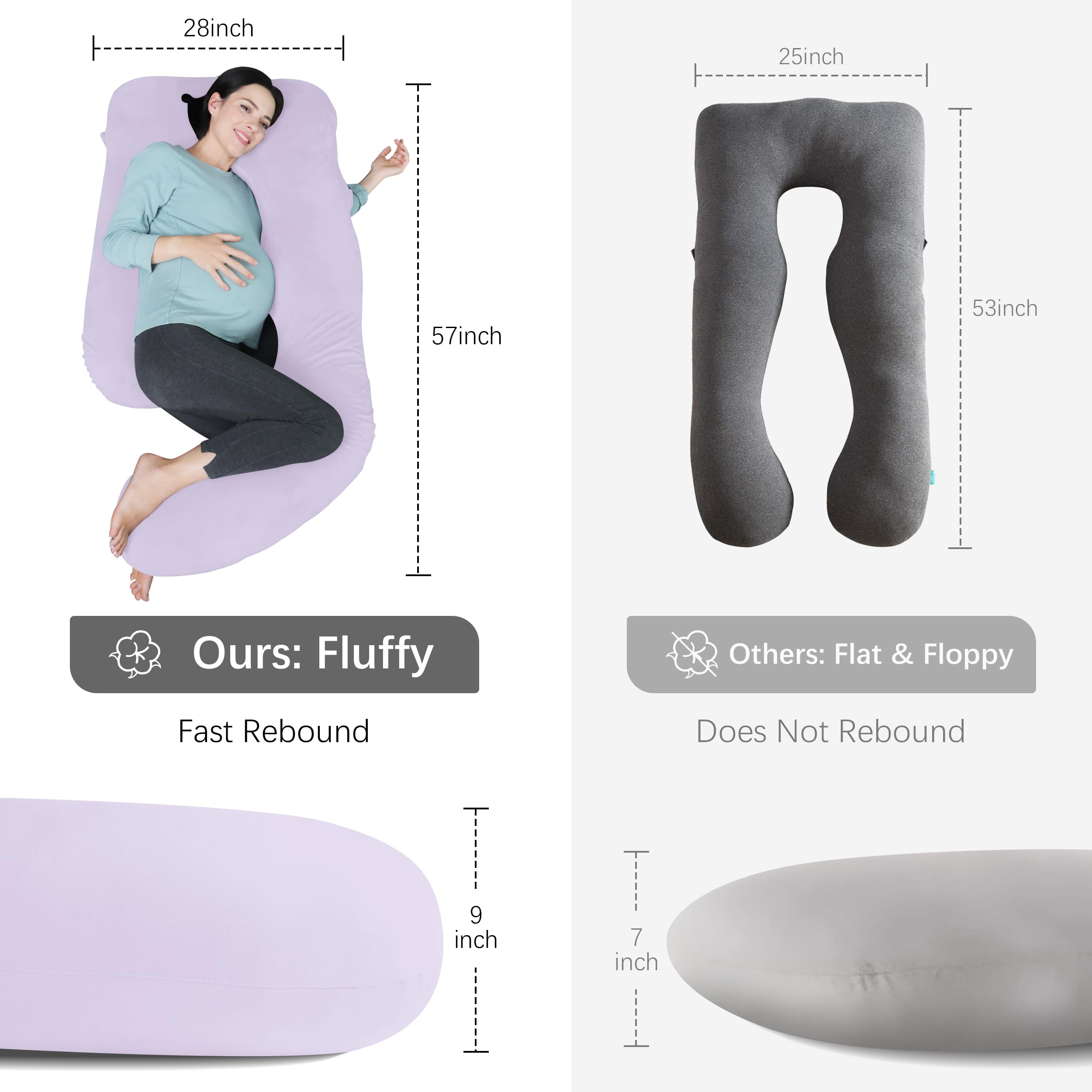 Moon Park purple-pillow offers luxurious comfort with cloud-like feel