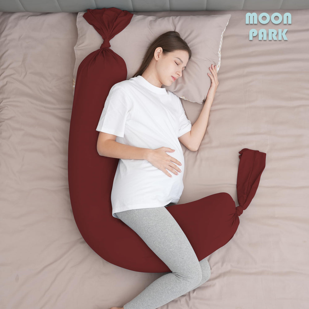 Moon Park removable cover closeup highlights easy-care maintenance and soft fabric.