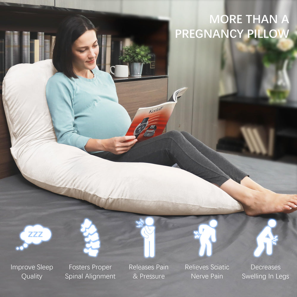 MOON PARK side-sleeping comfort from the U-shape reduces pressure points