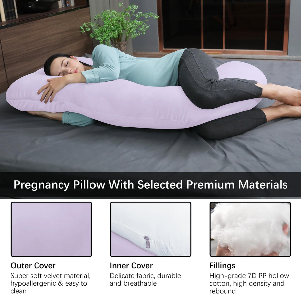 Moon Park u-shaped-pillow enables versatile positions for nursing, lounging, and reading