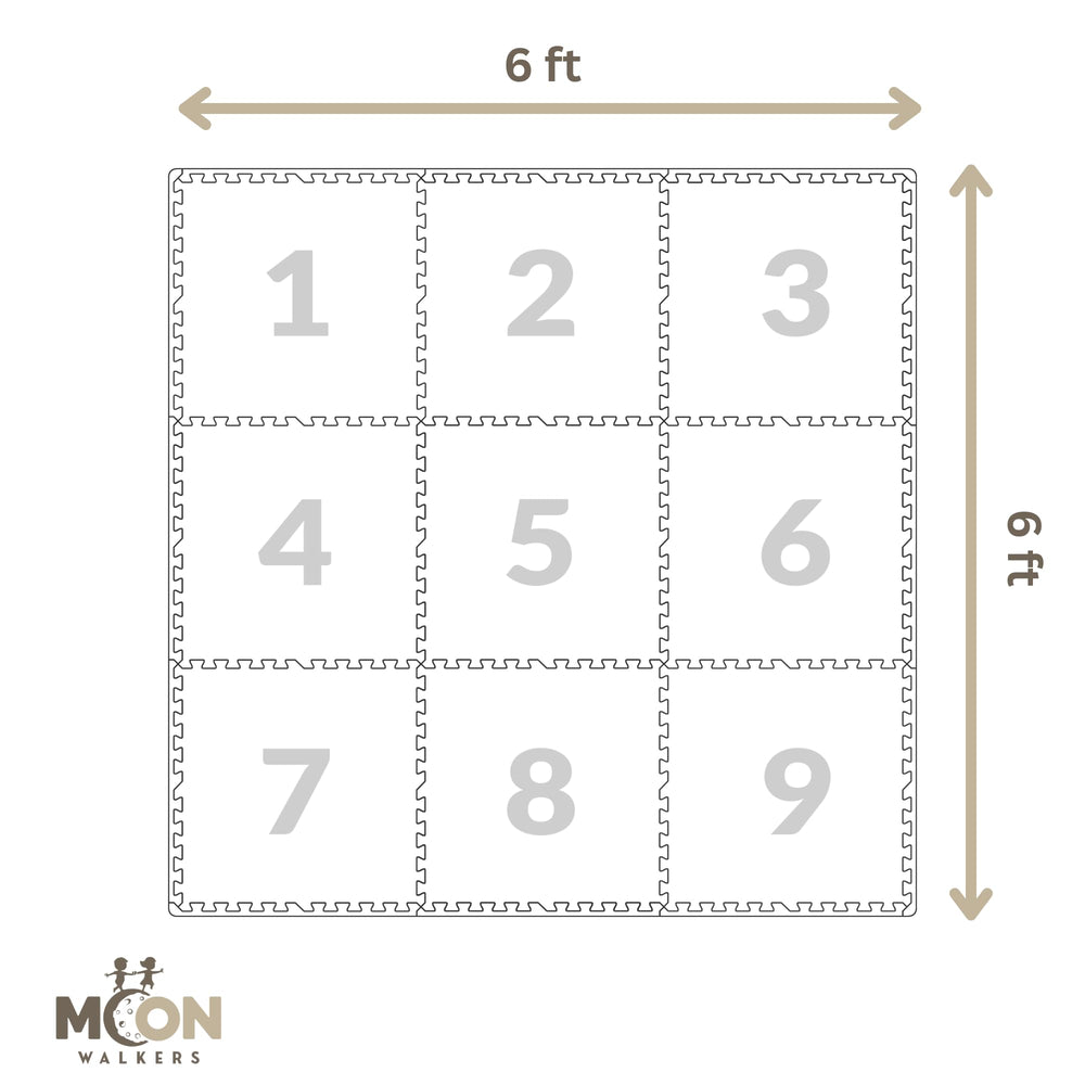 Moon Walkers Moon Mist tiles shown outdoors for versatile on-the-go play