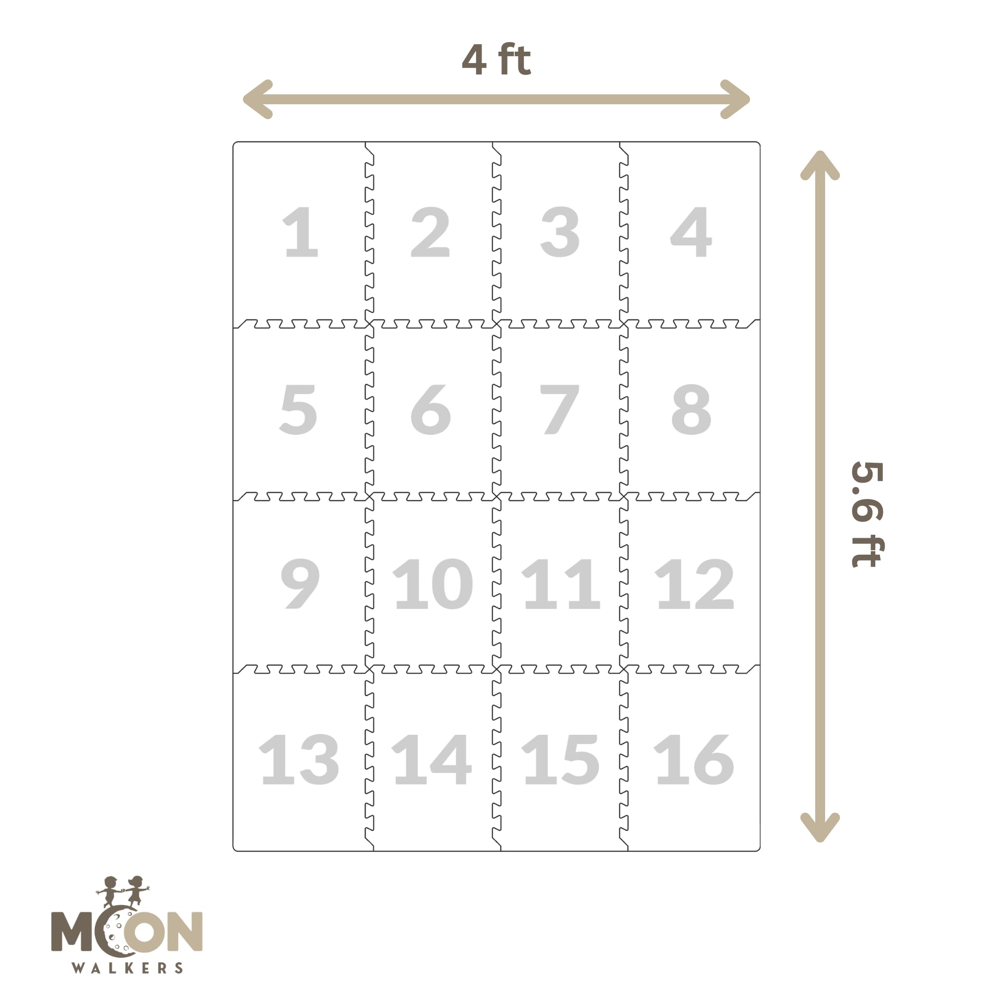 Moon Walkers RainBoho playmat in a stylish room decor complements modern interiors.