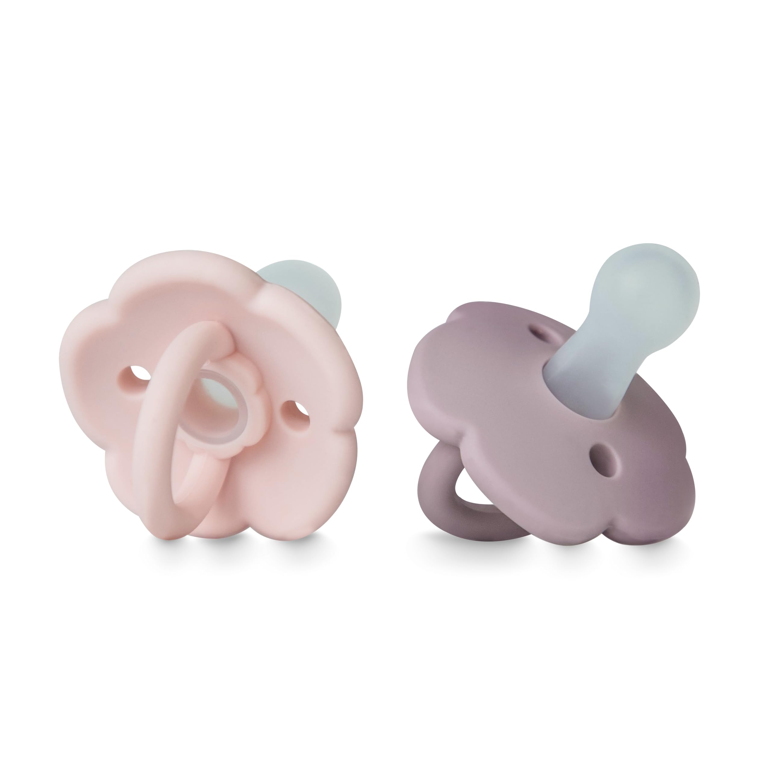 Moonkie two-pack pacifier for quick swaps and cleaning.