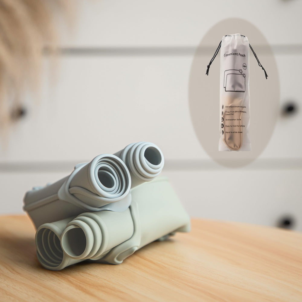 Moonkie non-slip design helps kids eat confidently