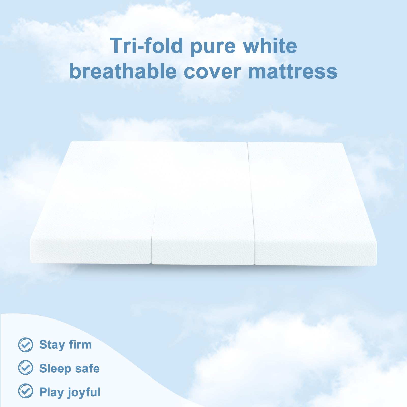 Moonlightfamily CertiPUR foam core for durable toddler support.