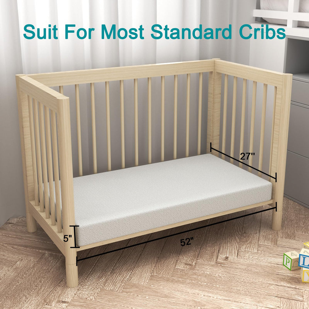 Moonlightfamily high-density CertiPUR-US foam provides medium-firm support.