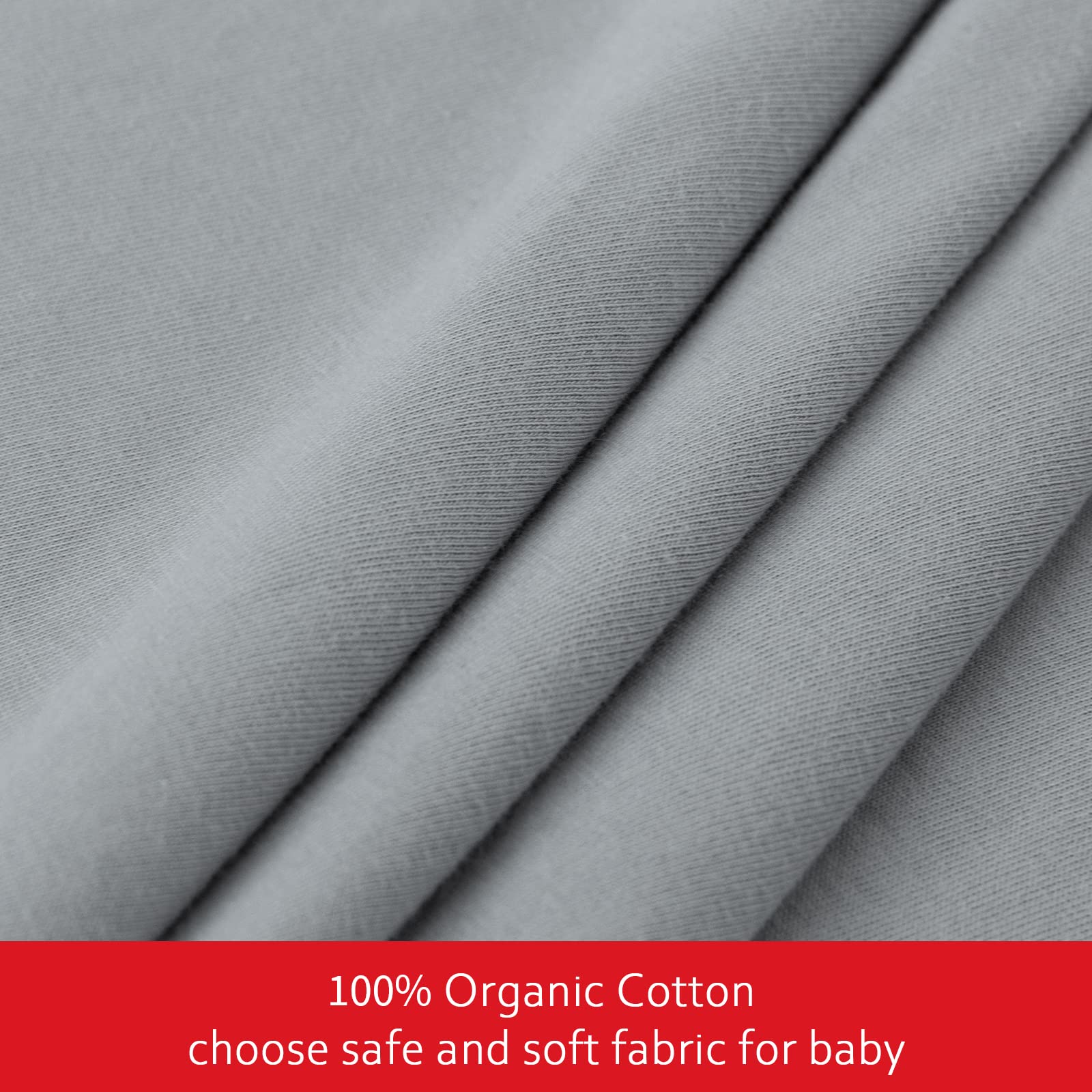 Moonsea 100% cotton pack-n-play sheet provides ultra-soft skin-friendly feel