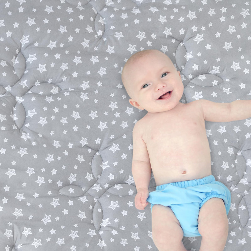 Moonsea baby play mat foldable design offers easy storage and quick setup
