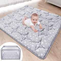 Moonsea baby play mat folded design for easy storage and portability