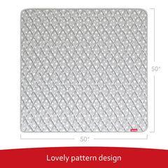 Moonsea Baby Play Mat showing non-slip backing for secure footing during play