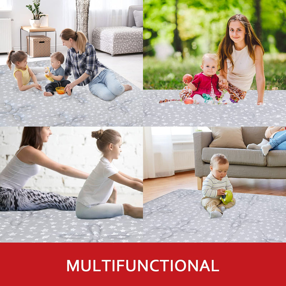 Moonsea oeko-tex-certified fabric ensures a safe, gentle surface for baby skin