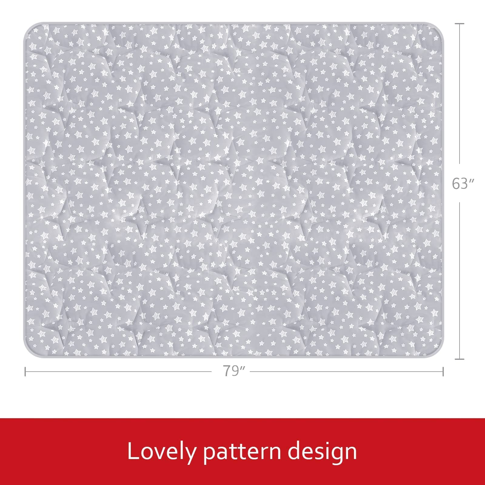 Moonsea one-piece design eliminates puzzle pieces for quick setup.