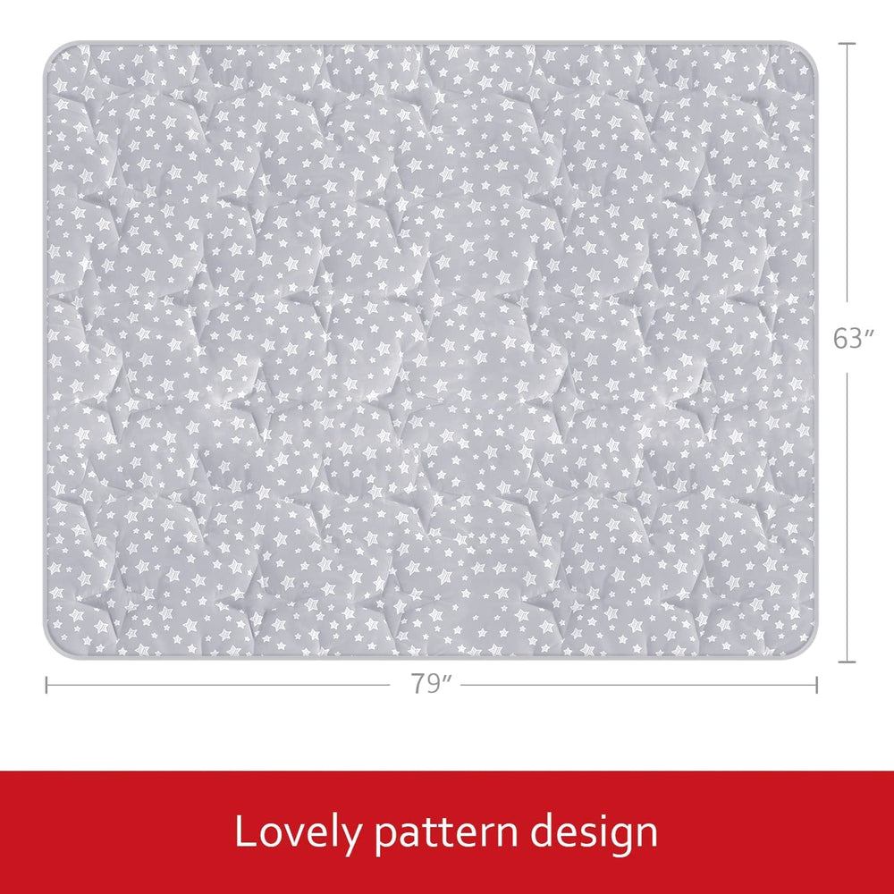 Moonsea one-piece design eliminates puzzle pieces for quick setup.