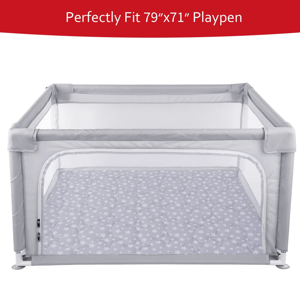 Moonsea play mat offers a spacious area suitable for babies and toddlers.