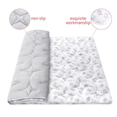 Moonsea baby play mat with thick padding supports comfortable tummy time.