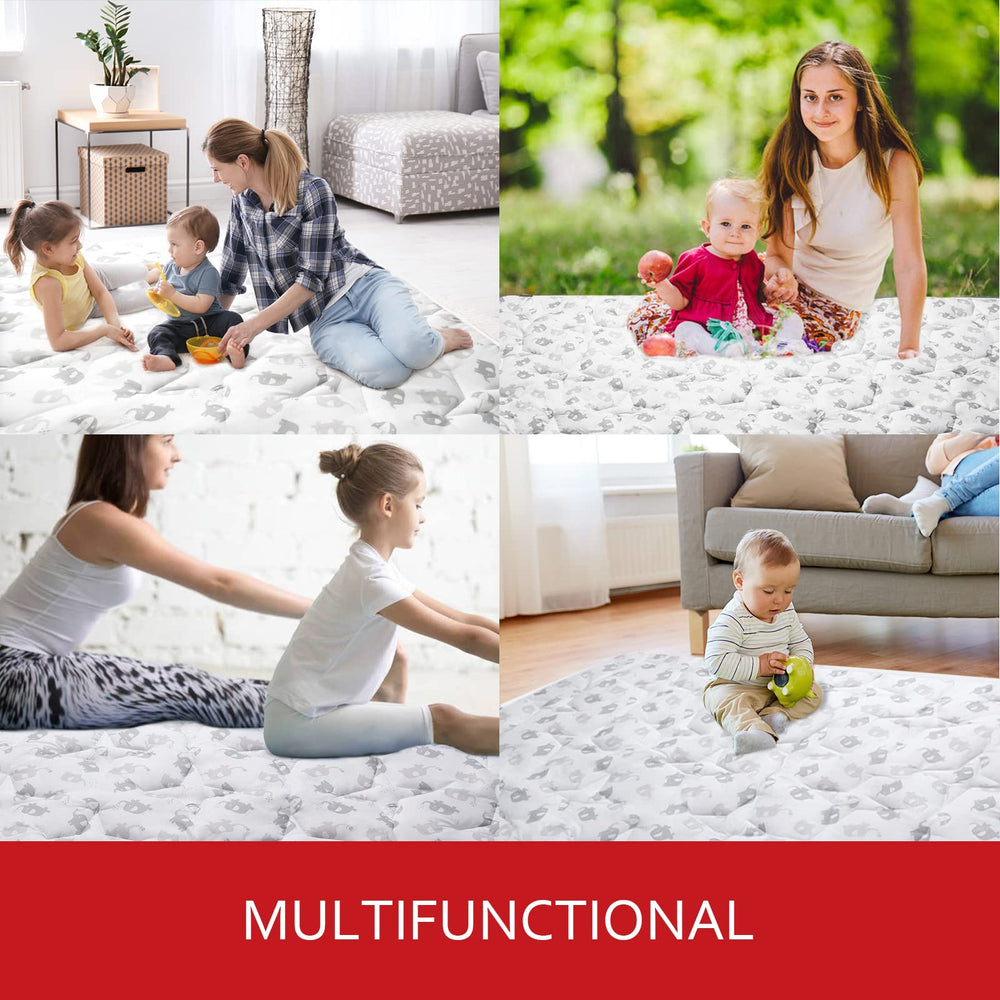 Moonsea baby play mat arrives vacuum-packed and easy to refresh.