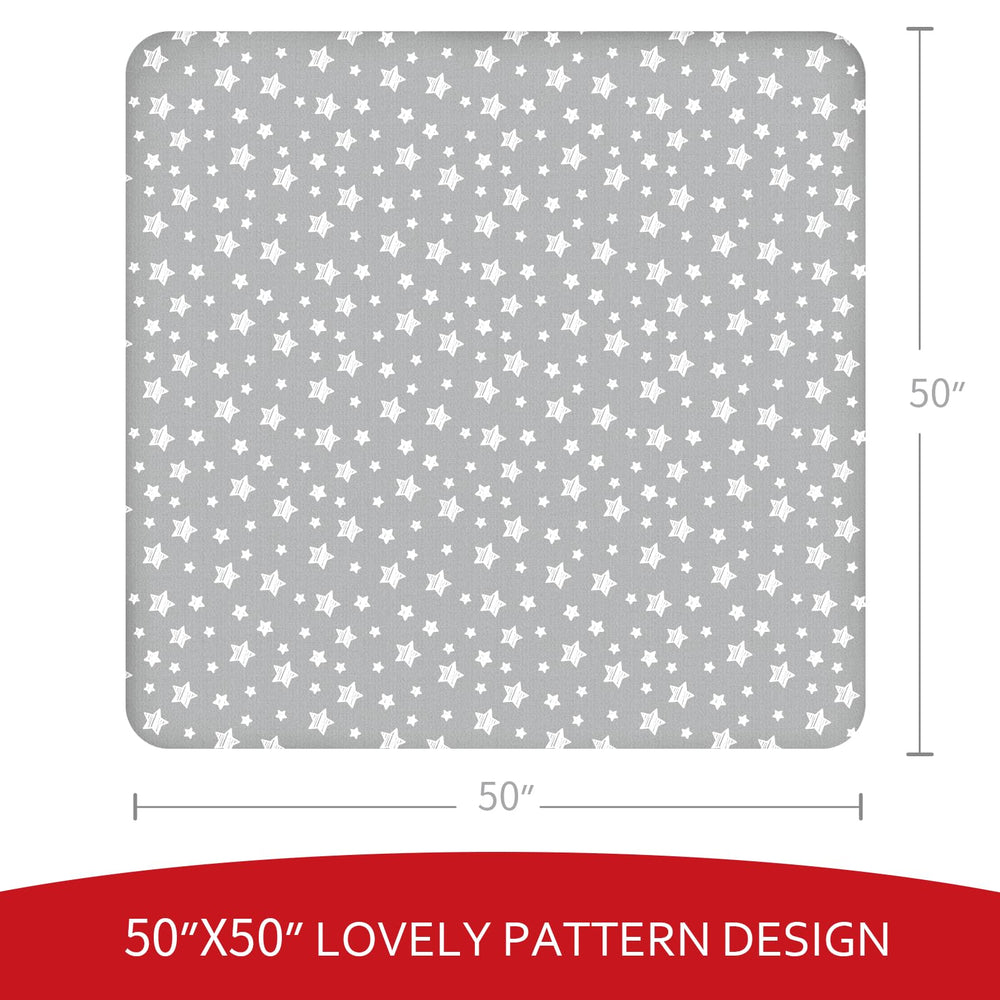 Moonsea playpen cover back anti-slip design provides stable footing during play.