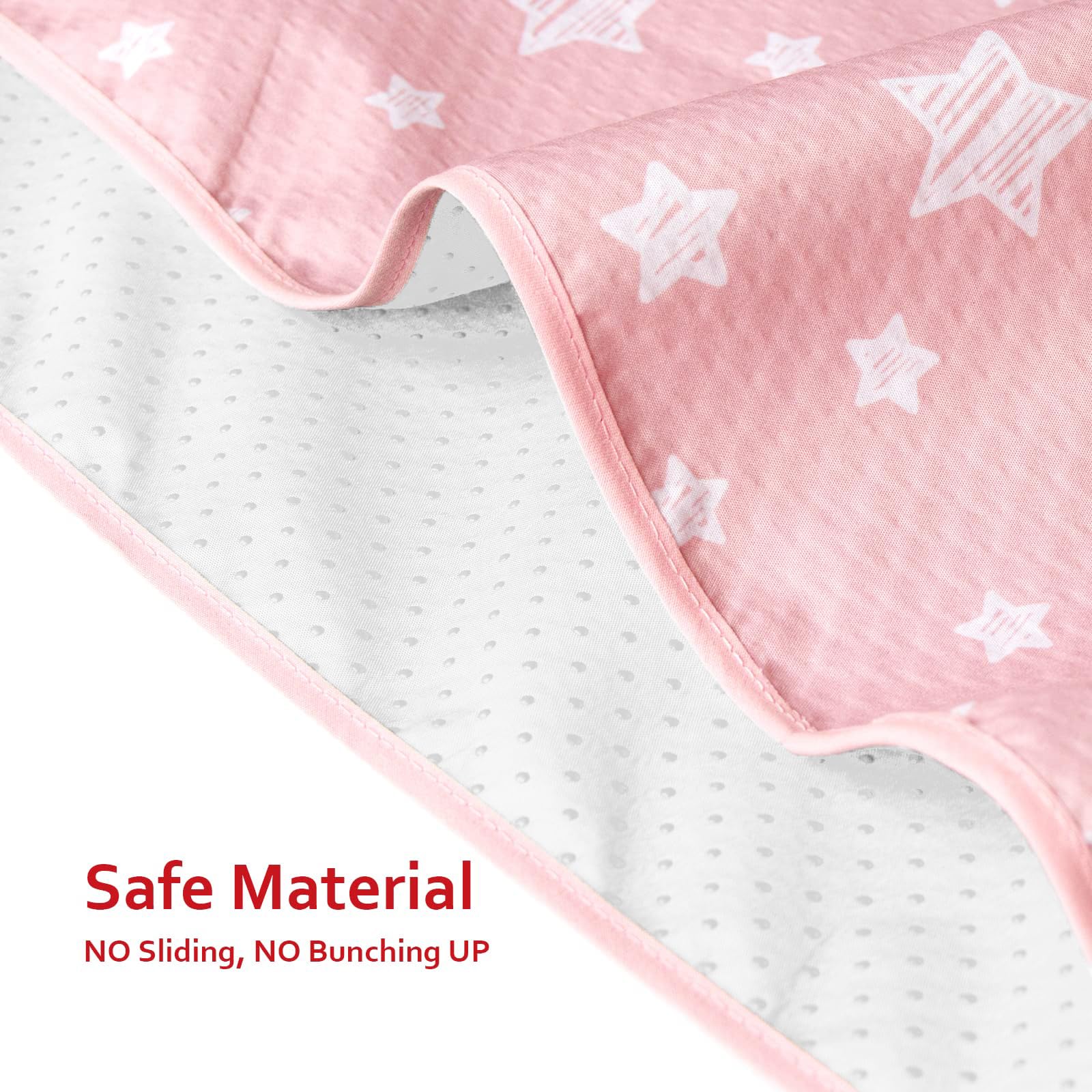 Moonsea Baby Splat Mat easy-clean and machine-washable for busy homes.