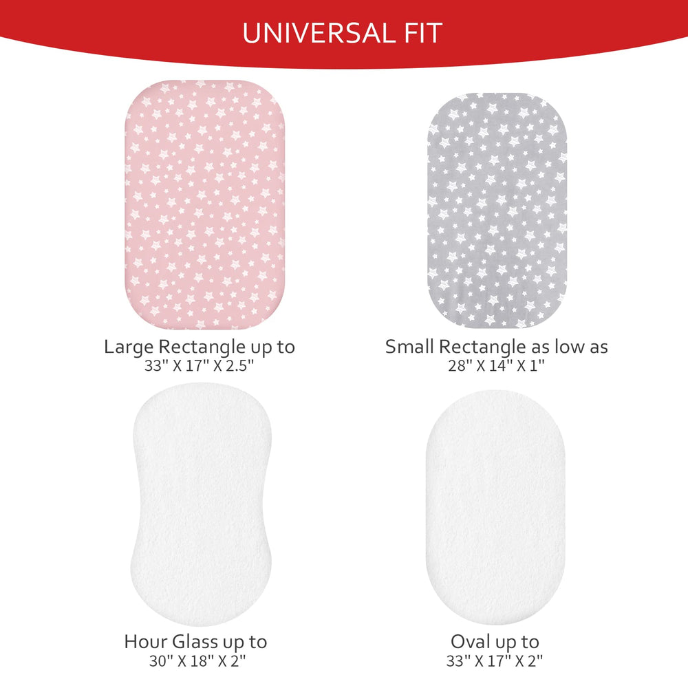 Moonsea colorful patterns complement nurseries while maintaining easy care and durability.