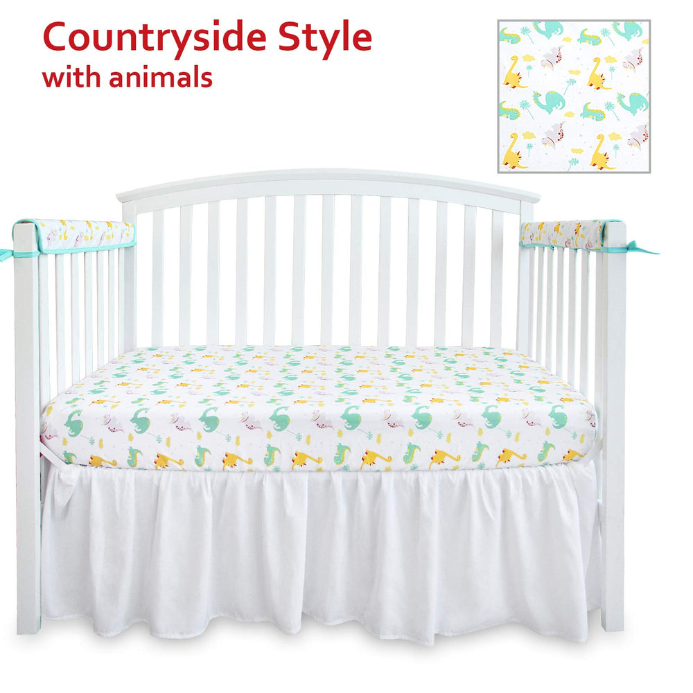 Moonsea breathable crib sheet ensures gentle airflow for comfortable naps.