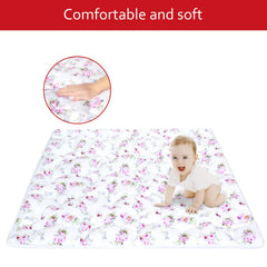 Moonsea crawling mat with thick soft padding for babies