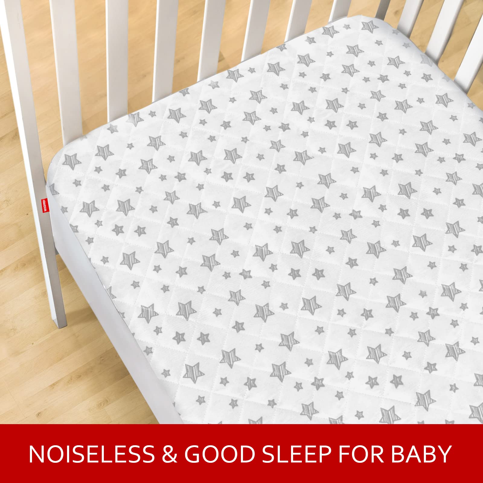 Moonsea breathable pad offers soft cushioning for restless sleepers.