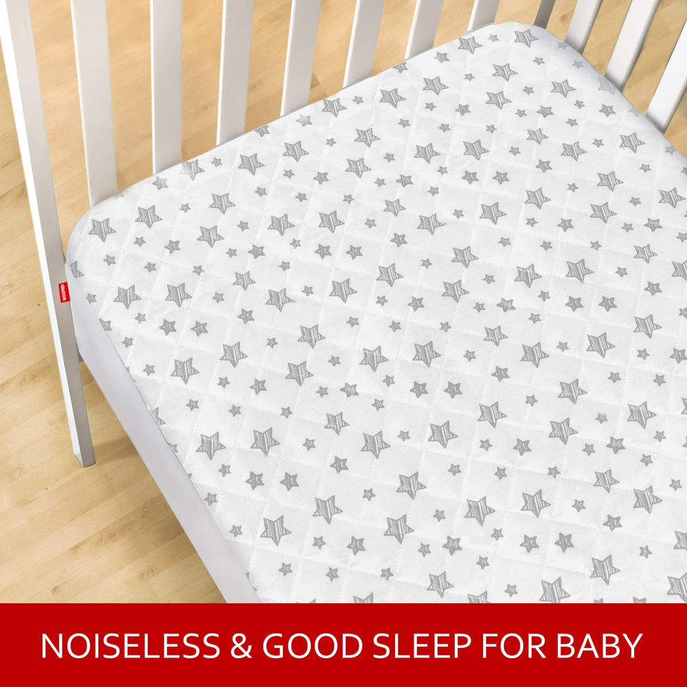 Moonsea breathable pad offers soft cushioning for restless sleepers.