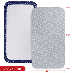 Moonsea crib sheets fade-resistant, easy-care fabric ideal for busy families.