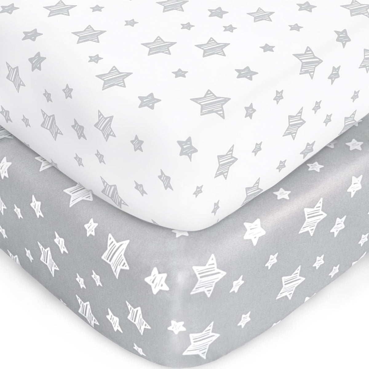 Moonsea crib sheets soft fabric closeup for baby comfort