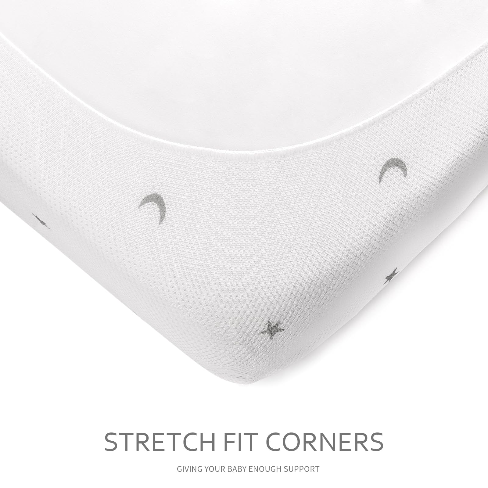 Moonsea mattress pad is machine washable for easy cleanup.