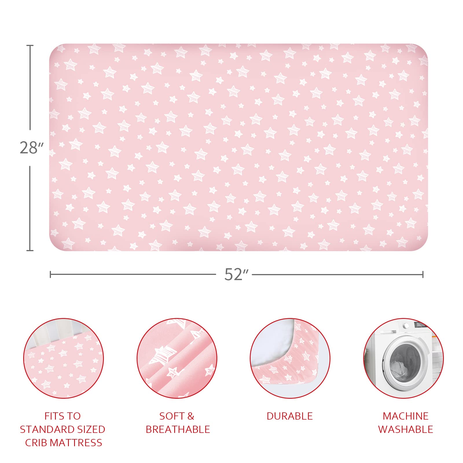 Moonsea mattress protector shown on bed illustrating easy care and durable coverage