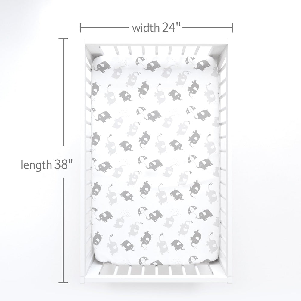 Moonsea mini crib sheets soft colorful design ideal for everyday nursery aesthetics and baby comfort.