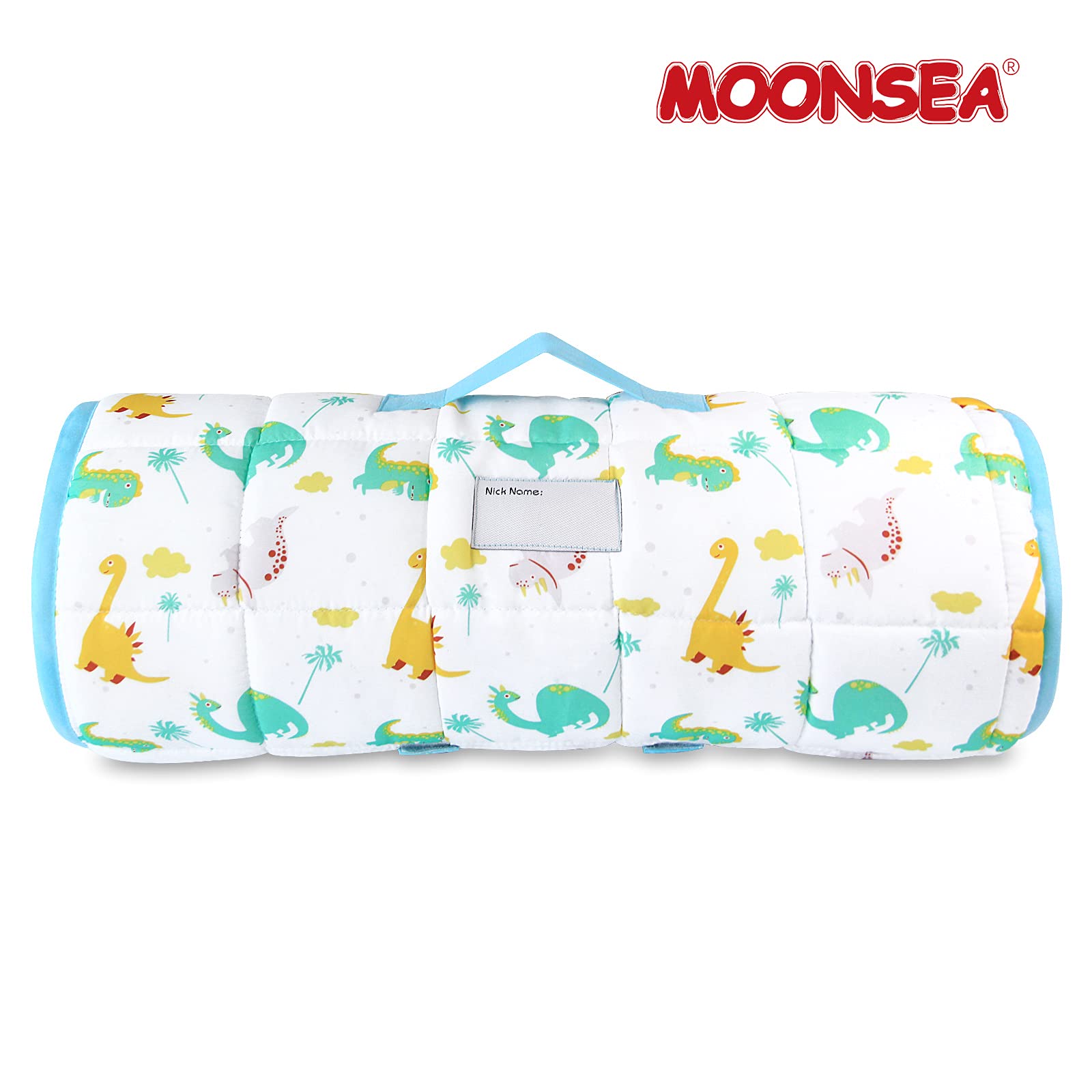 Moonsea nap mat blanket fleece lining adds extra warmth during naps