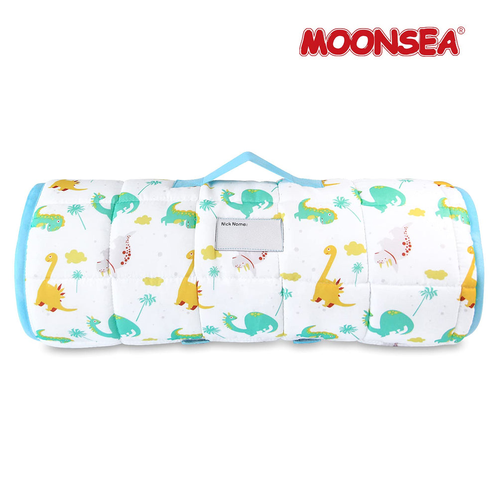 Moonsea nap mat blanket fleece lining adds extra warmth during naps