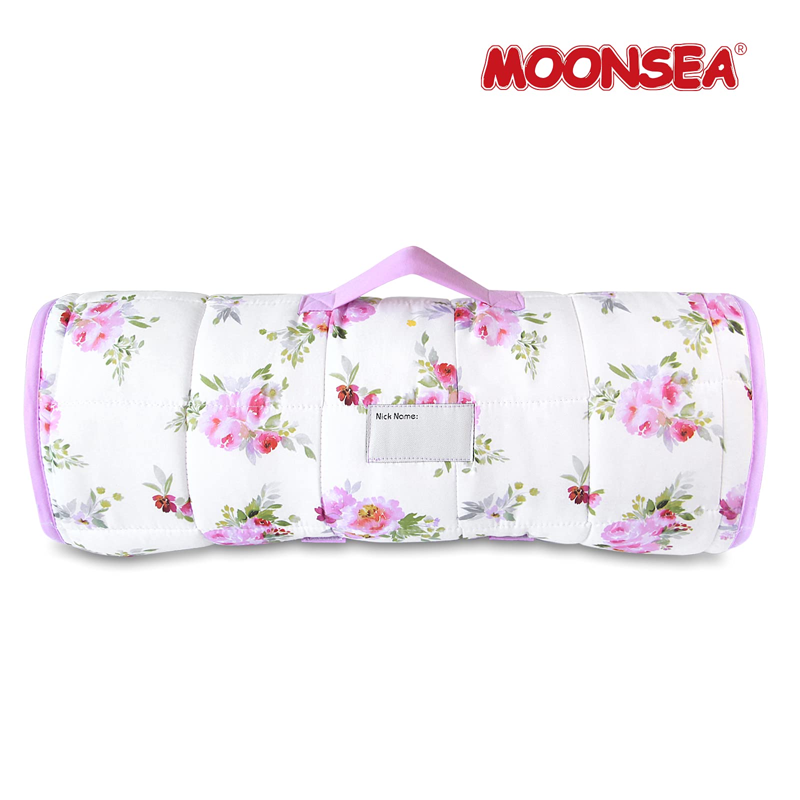 Moonsea Nap Mat wash care cold wash for easy cleaning.