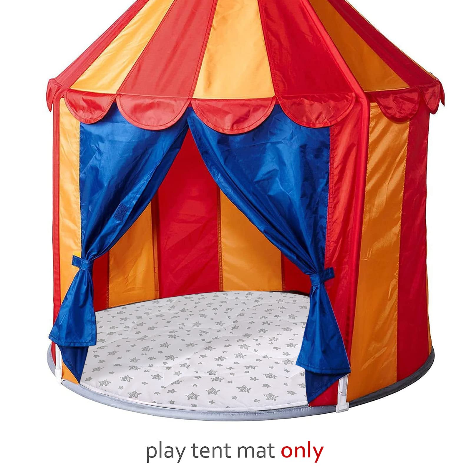 Moonsea Nursery Decor Round Mat complements rooms with soft textures and safe play area.