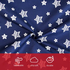 Moonsea nursing pillow cover shows safety zipper protected by fabric flap.