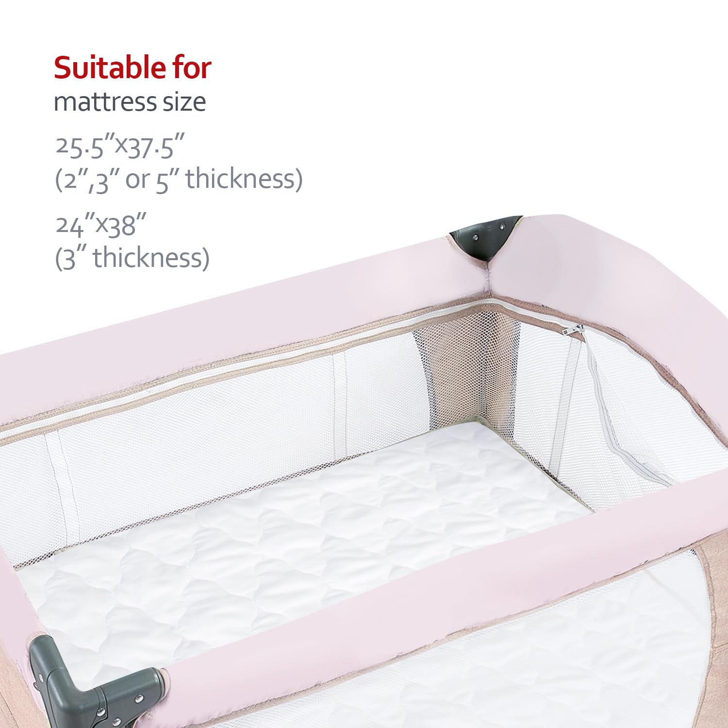 Moonsea machine washable cover for easy care between uses.