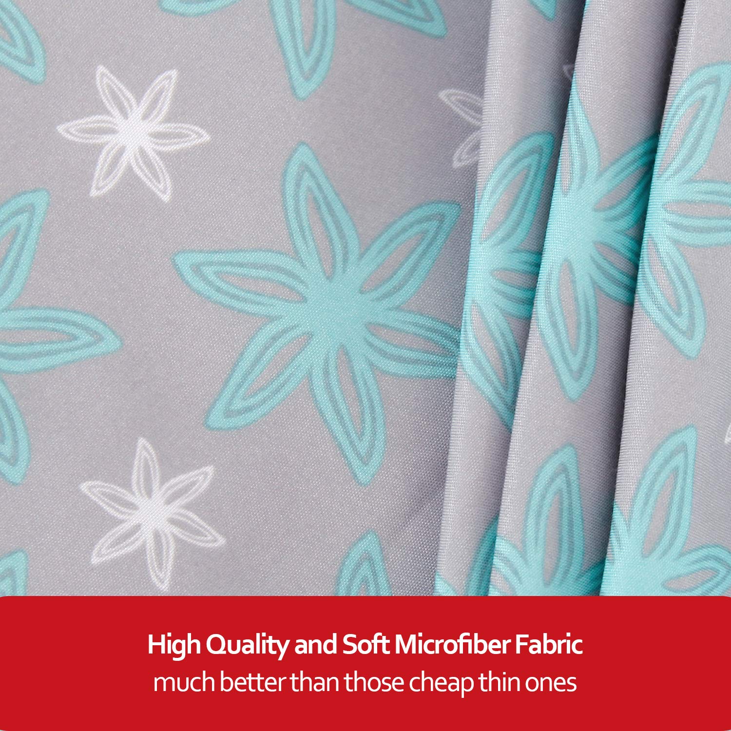 Moonsea Pack and Play Sheets flower pattern closeup shows colorful design