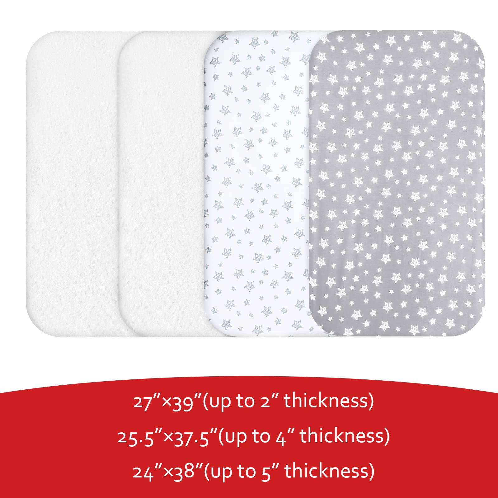 Moonsea pack-n-play-sheets-fade-resistant-color close-up preserves vibrant prints after washes.