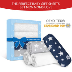 Moonsea Pack N Play Sheets fade-resistant colors stay vibrant wash after wash
