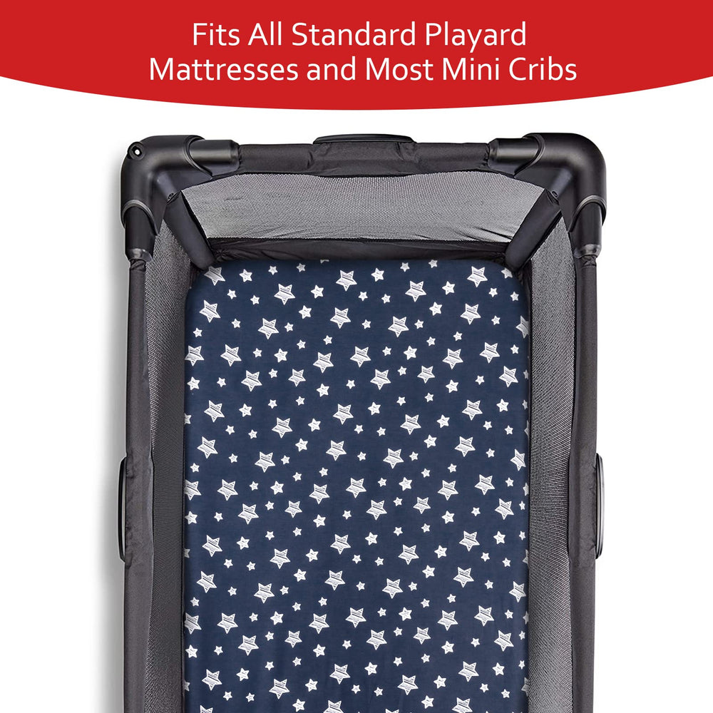 Moonsea Pack N Play Sheets are machine washable for easy daily care