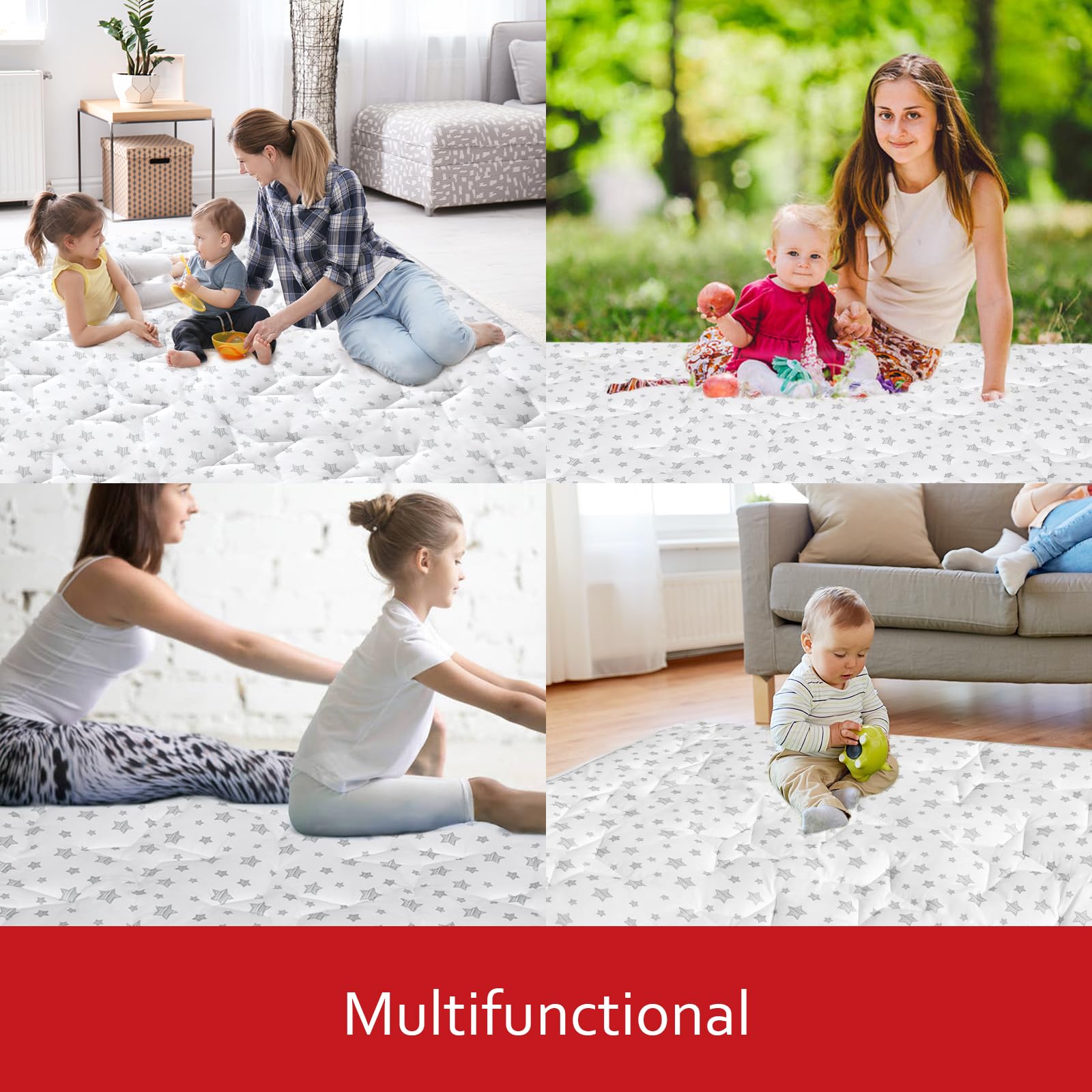Moonsea play mat case storage enables easy cleanup and transport.
