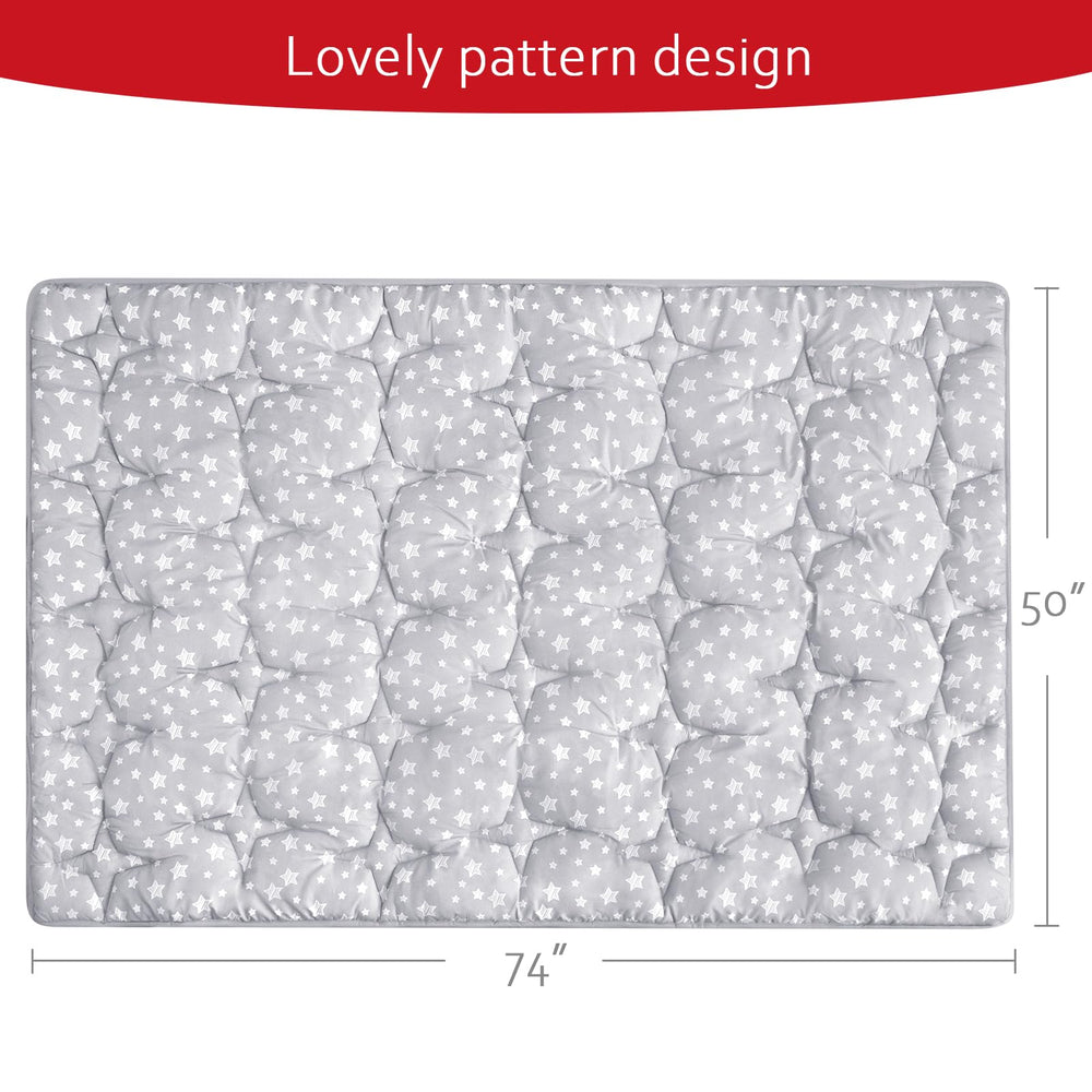 Moonsea play mat thick soft padding cushions tummy time