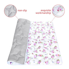 Moonsea mat back shows anti-slip backing for secure play