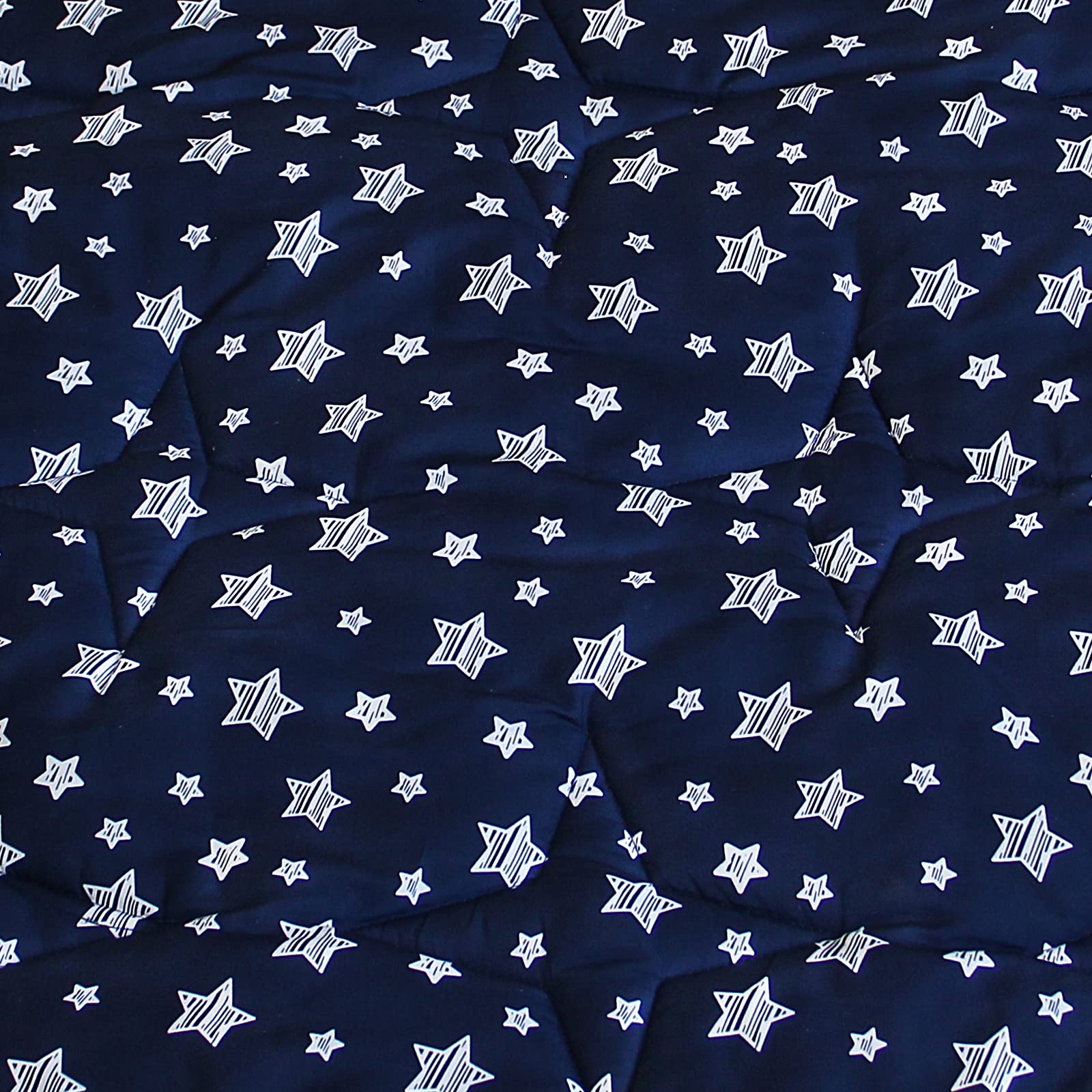 Moonsea playpen mat navy non-slip back keeps baby play area stable