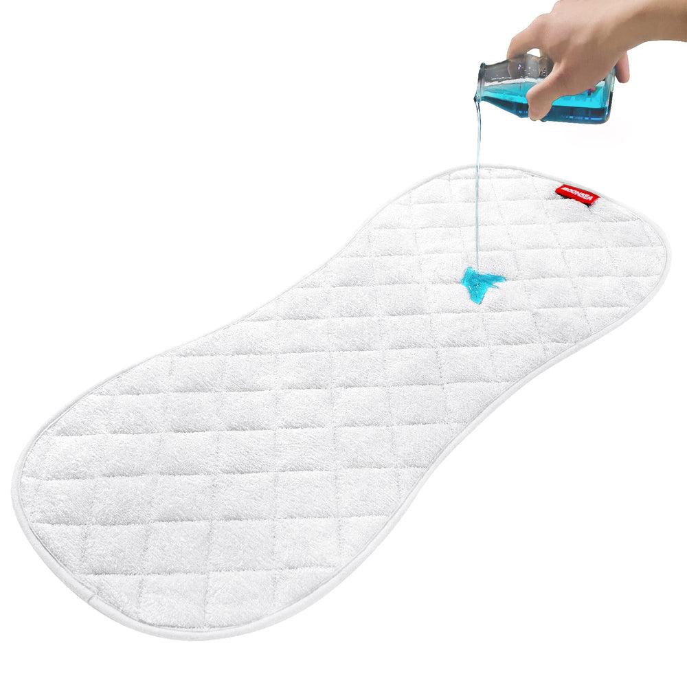 Moonsea three-pack provides value along with consistent fit on changing tables.