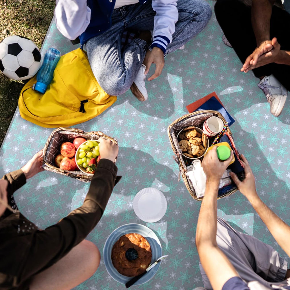 Moonsea Splat Mat demonstrates larger 54x72 option for bigger spaces