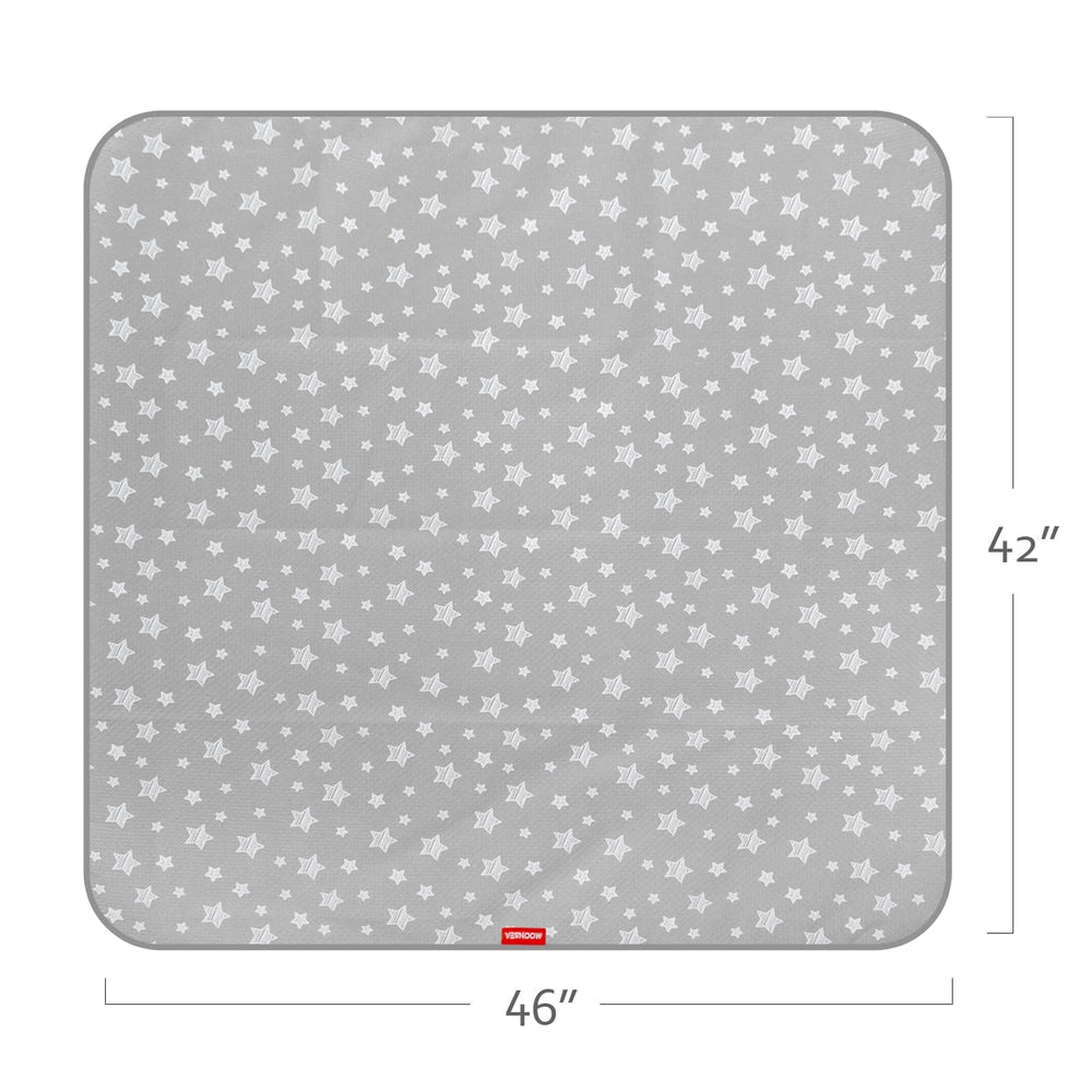 Moonsea Splat Mat close-up shows wipe-clean surface for quick care