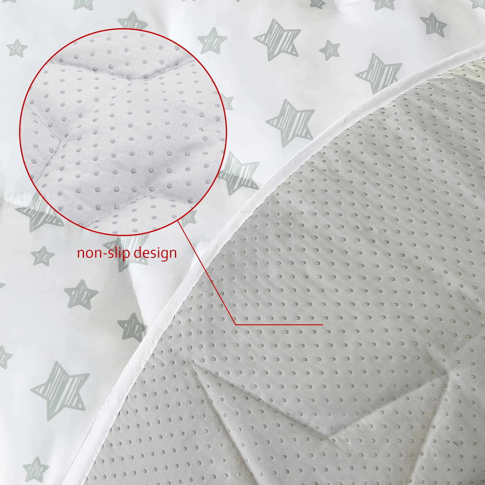 Moonsea tepee mat in a kid's bedroom for cozy reading